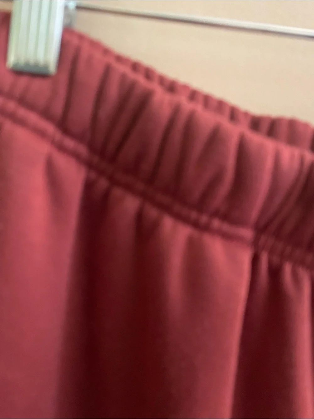 BlakShire Homewear Burgundy Oversized Lounge Set XS Two Piece Sweatsuit